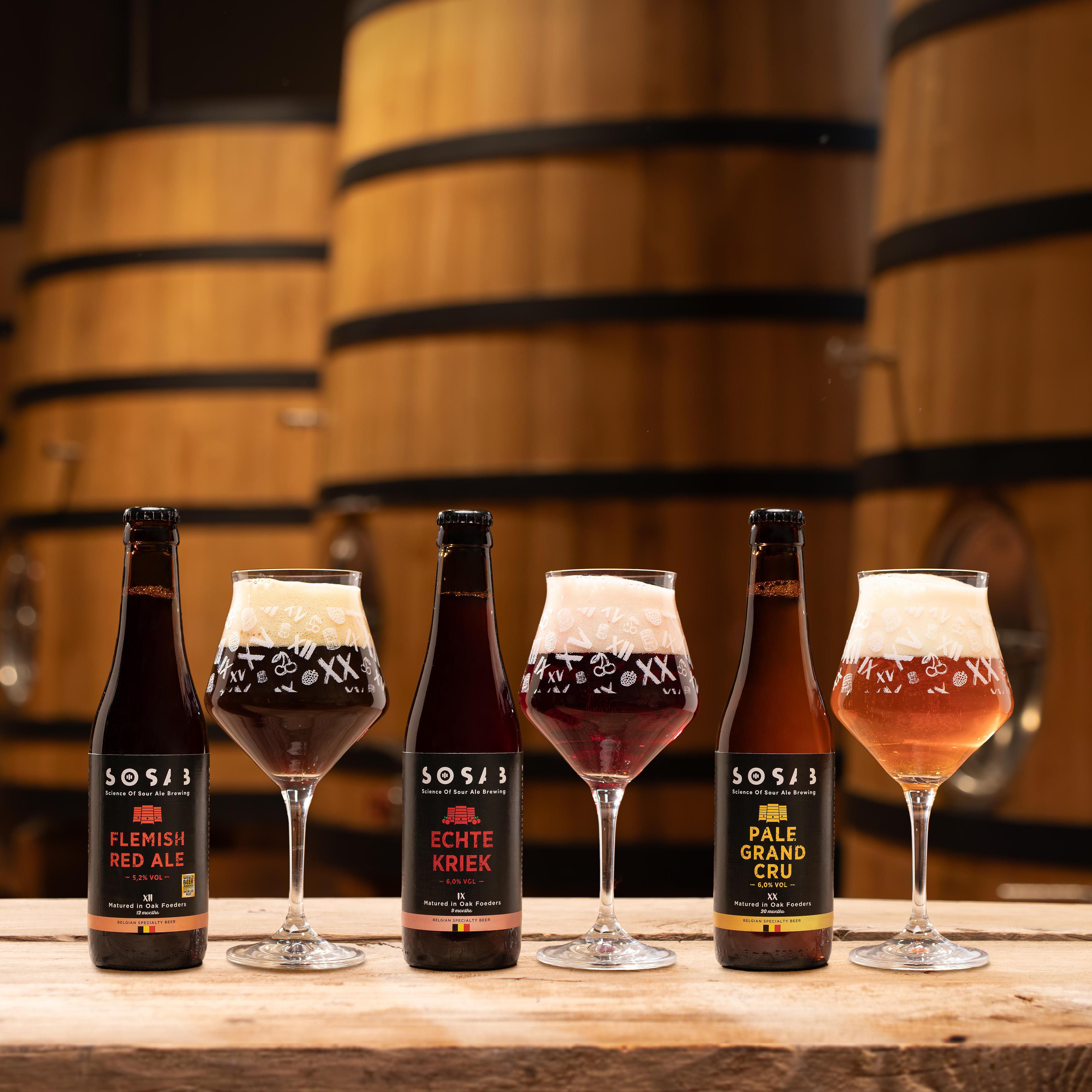 Sour Ales - Our traditional Foeder Beers with a twist by SOSAB.